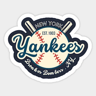 yankees vintage Sticker